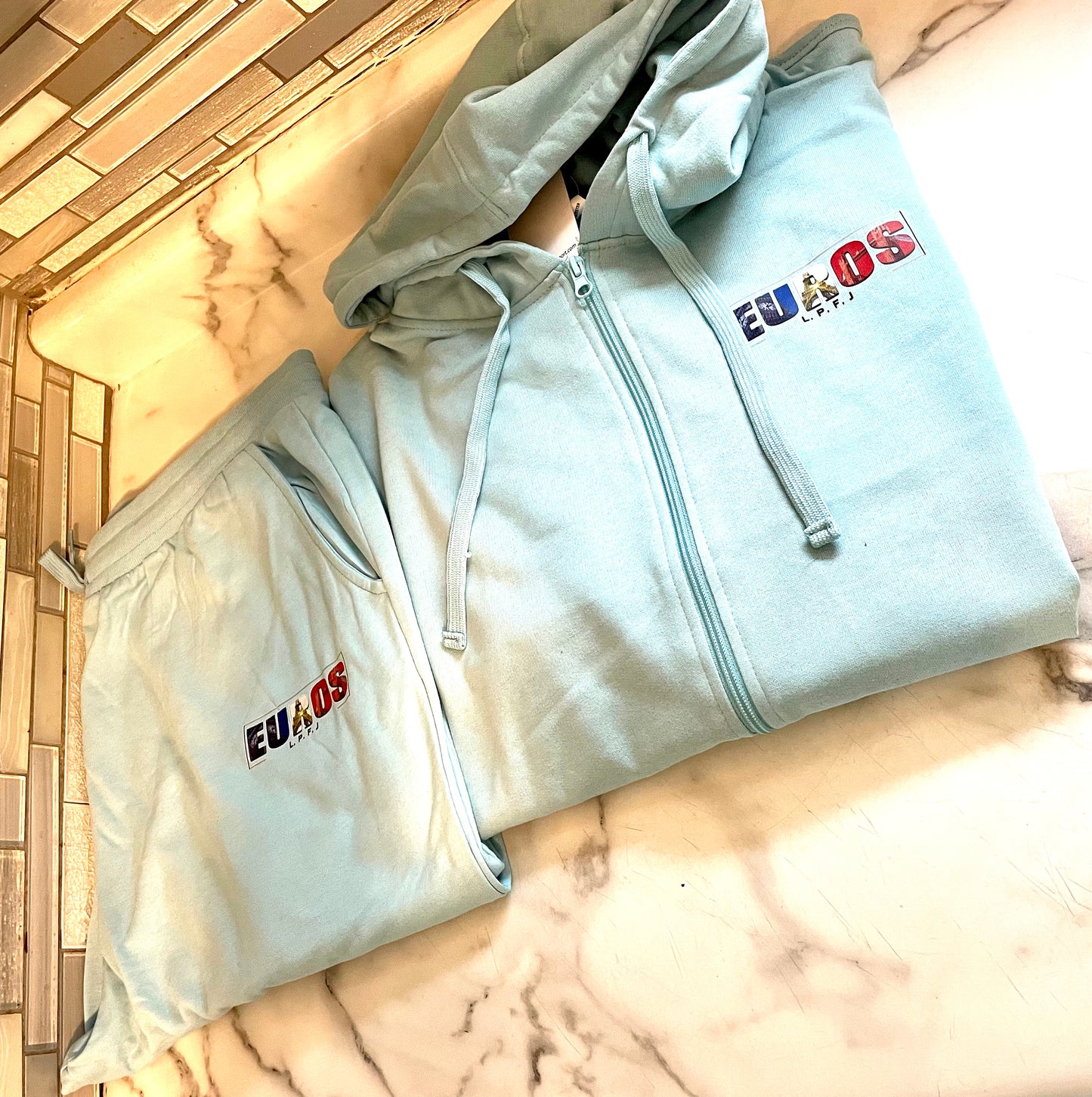 Euros zip up hoodie