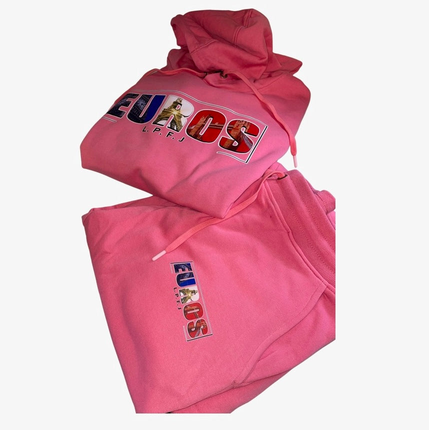 Euros pink jogger