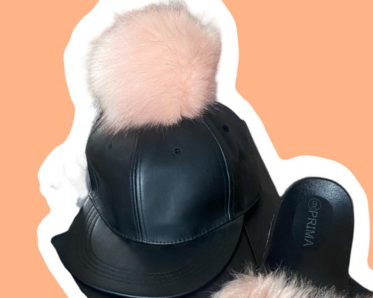 Fur ball hat
