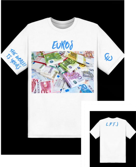 Euros money T-shirt