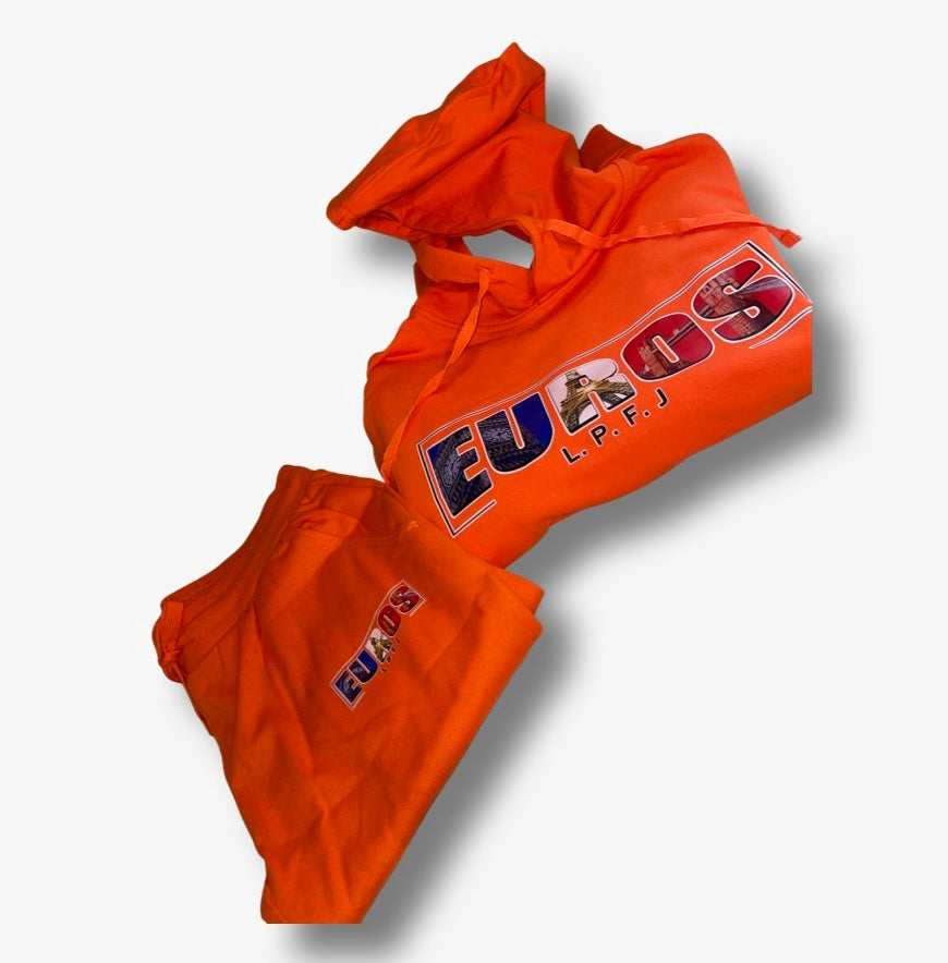 Orange euros jogger
