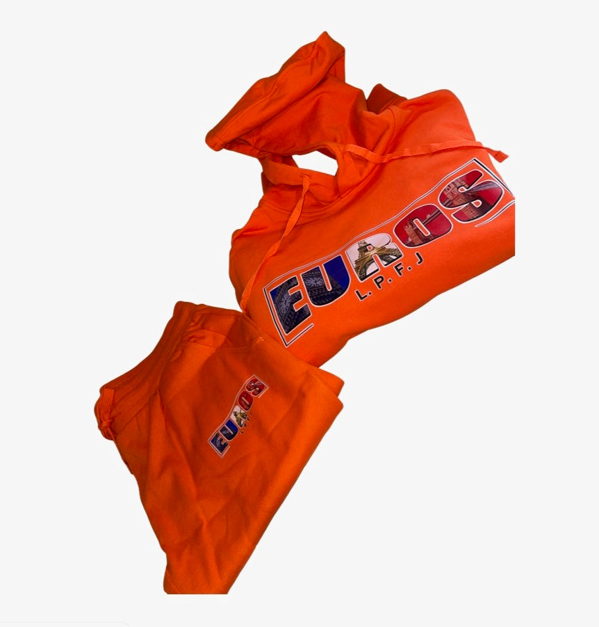 Orange euros jogger