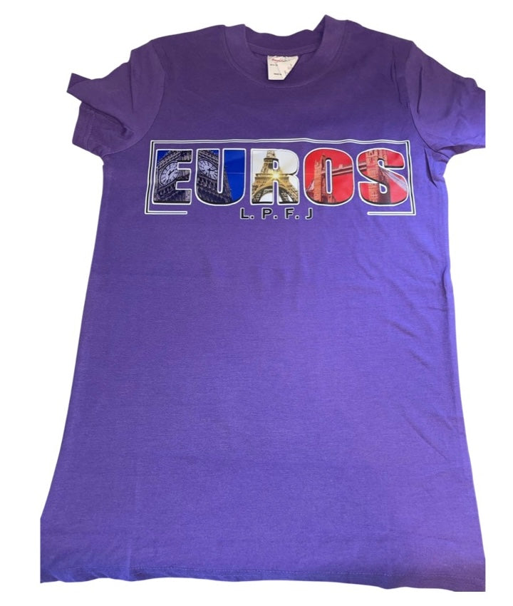 Euros teen t-shirt
