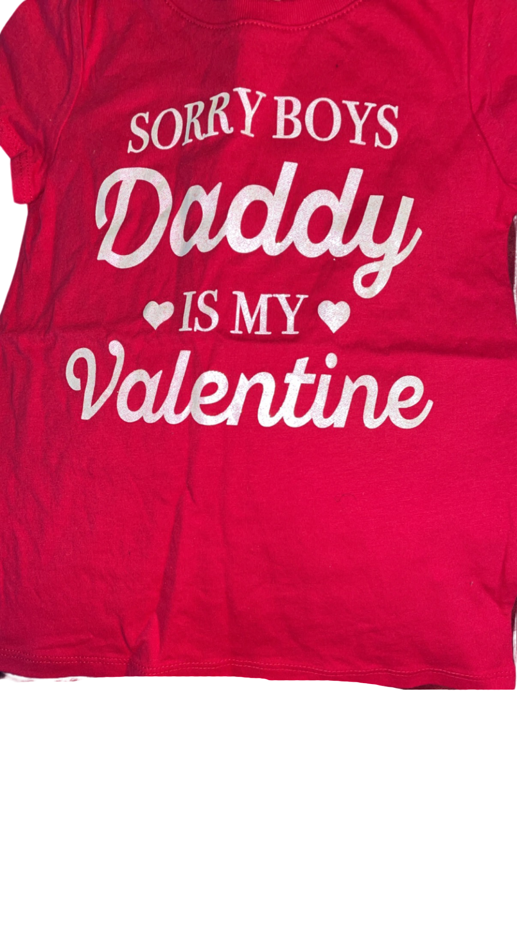 Daddy is my valentine